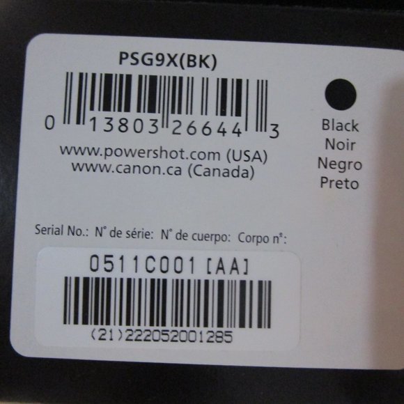 CANON POWERSHOT G9X BUNDLE FOR PARTS/NOT WORKING (please read) - Picture 8 of 16